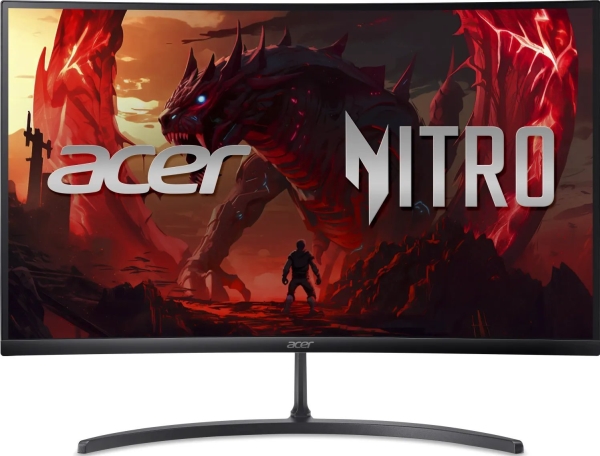 Skærm Acer Ed273us3bmiipx 27 Tommer Va Qhd Curved 1500r 180hz 250cd/m2 1ms 2xhdmi Dp