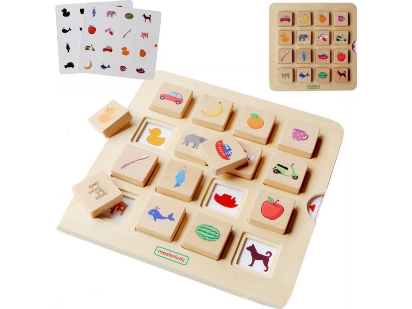 Masterkidz Montessori Puzzlespiel – Erkennungsspiel