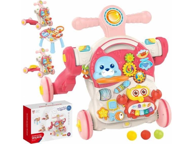 Woopie Baby 4-In-1 Lernspielzeug-Stummblock