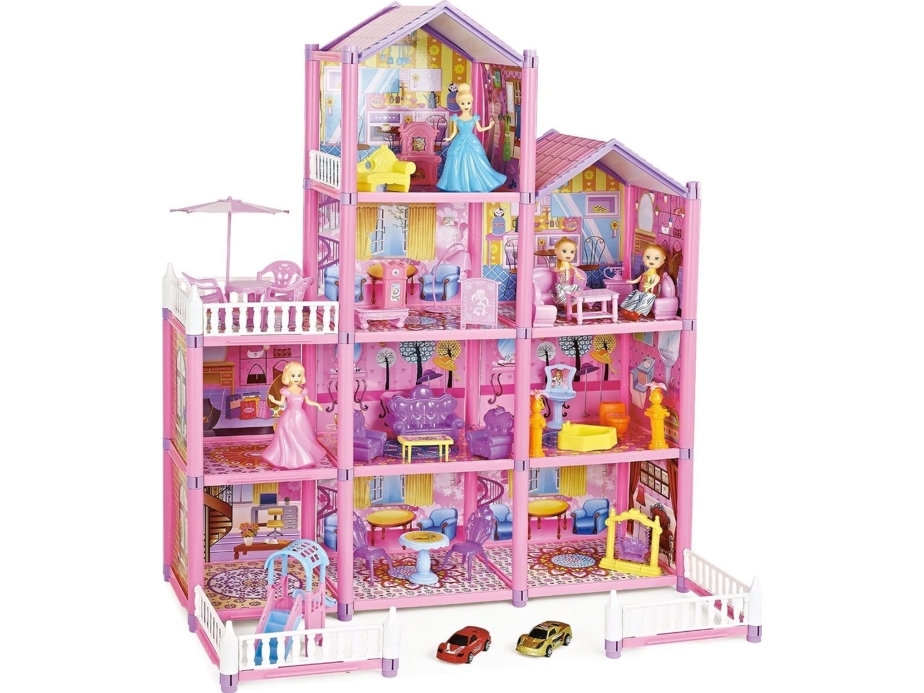 Woopie WOOPIE Mega villa dukkehus LOVELY HOUSE 194 el.