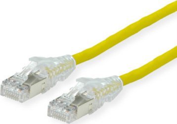 Dtwyler Kabel Krosowy Dtwyler Cat.6A (Klasa Ea) S/Ftp, Cu 7702 Flex Lsoh, Amp V2, Żółty, 0,5 M
