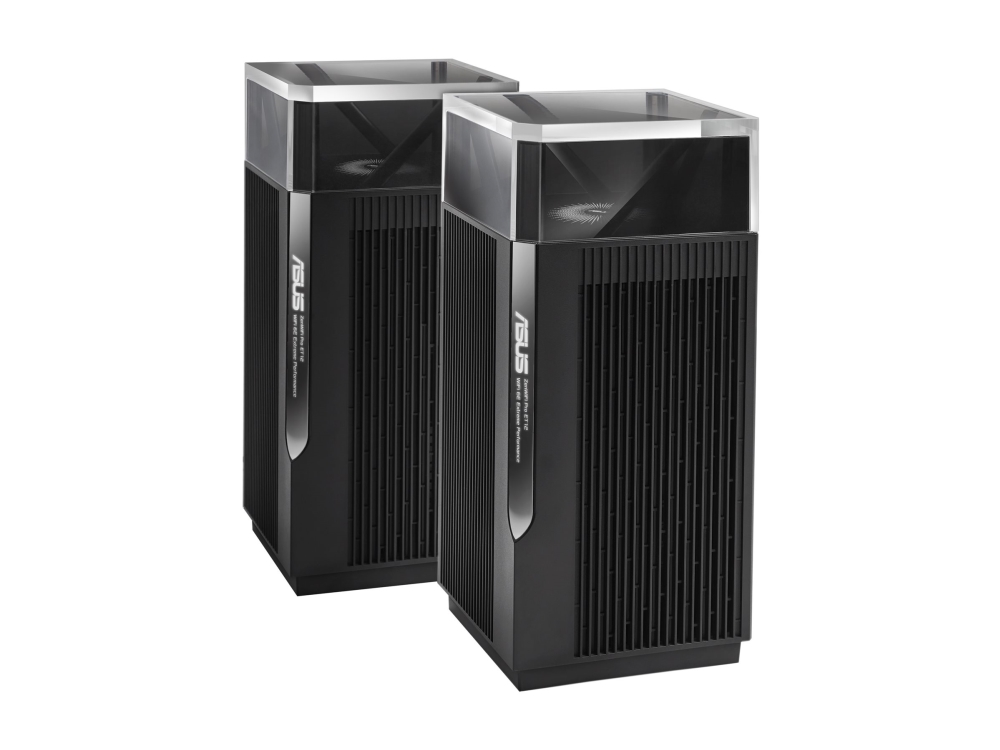 Asus Zenwifi Pro Et12 Wifi System 2 Routrar Upp Till 6000 Kvadratfot Mesh 1gbe 2.5gbe Wi Fi 6e Flera Band