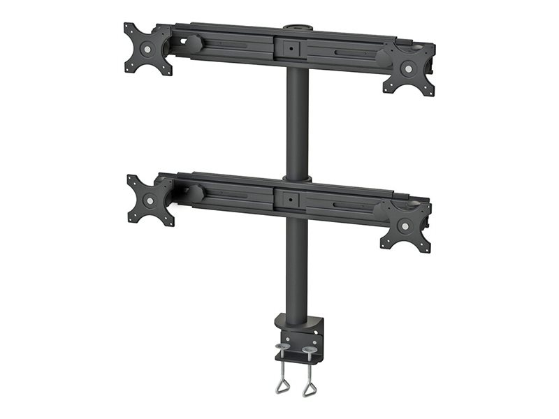 Neomounts Fpma-D700d4 Monitorarm 19-30", Klemme, 8 Kg, 48,3 Cm (19"), 76,2 Cm (30"), 100 X 100 Mm, Schwarz