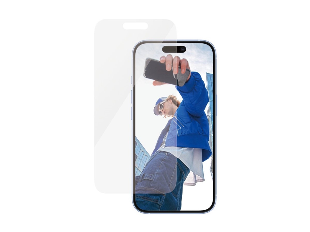 PanzerGlass iPhone 16/15 skärmskydd, Classic Fit