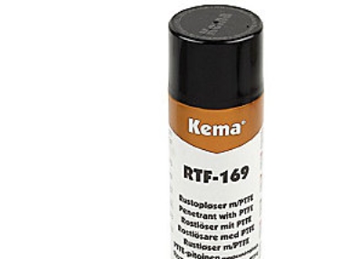 Kema Rustopløser Rtf-169 500Ml Spray M/Ptfe, Til Værktøj Og Maskinel, Kompressorer Og Køleanlæg. Endvidere Velegnet Til Låse