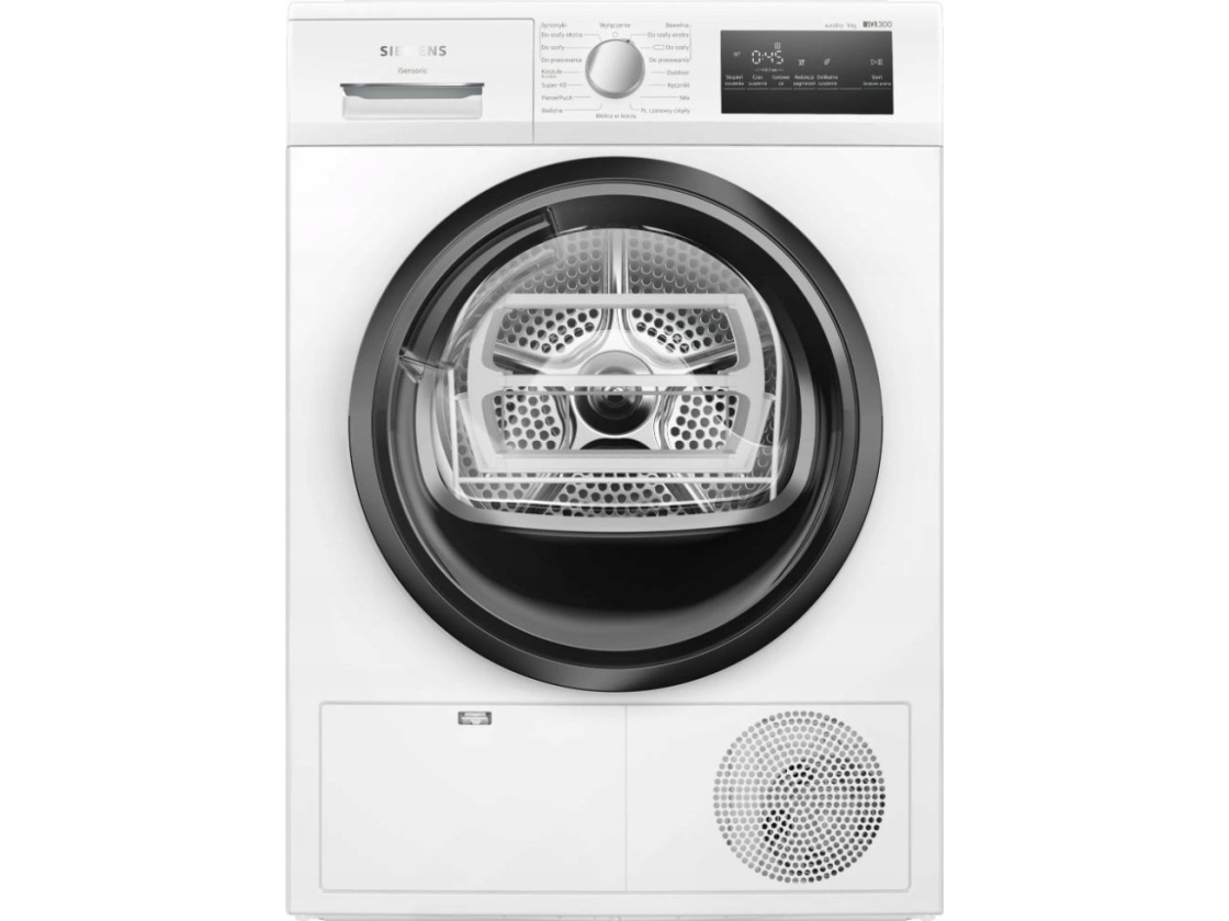 Siemens pyykinkuivausrumpu Siemens WT45HVEEPL 8kg lämpöpumppu 60cm kuivausrumpu