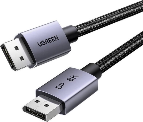 Kabel Ugreen Kabel Ugreen Dp120 Displayport 1.4 8k60hz 32.4gbps 3m Czarny