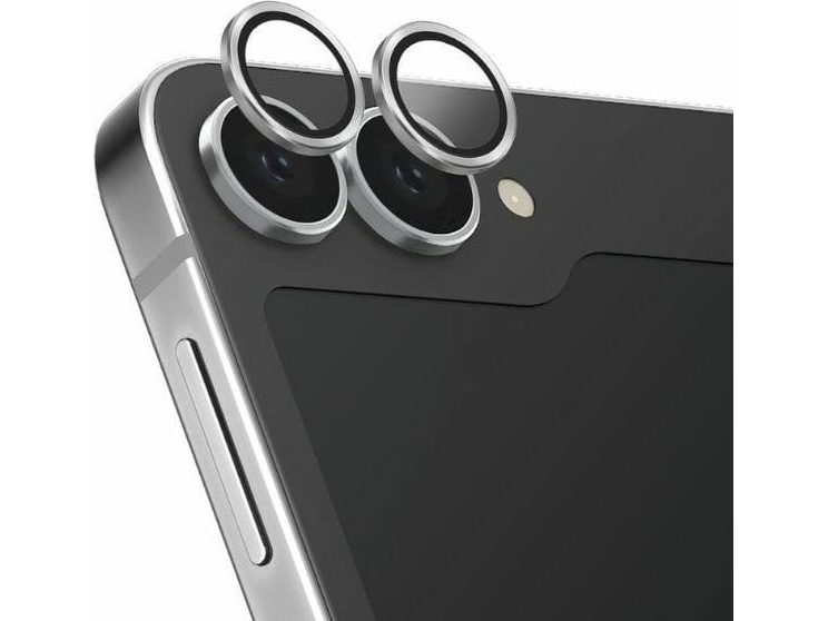 Skyddsglas För Samsung Galaxy Z Flip 6 Uniq Optix Aluminium Kameralinsskydd Med Applikator