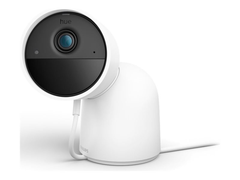 Philips Hue Secure - Netværksovervågningskamera - Udendørs, Indendørs - Vejrbestandig - Farve (Dag/Nat) - 1920 X 1080 - Audio - Wifi - Zigbee 3.0