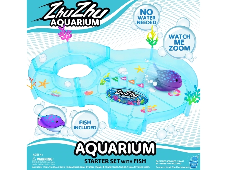 Zhu Zhu Aquarium Starter Set With Fish
