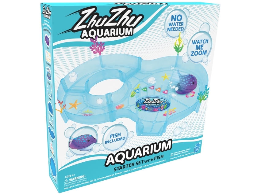 Zhu Zhu Aquarium Starter Set with Fish | Leksaker - Figurer & Dockor - Samlarfigurer | GameStuff