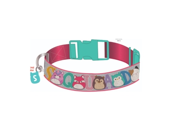 Squishmallows Pet Dog Collar M Squad