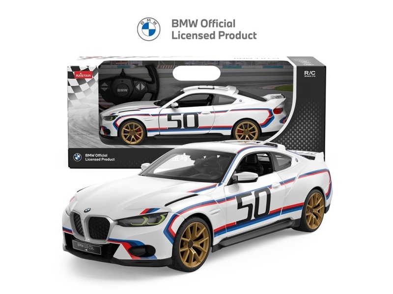 RASTAR R/C 1:14 BMW 3.0 CSL White