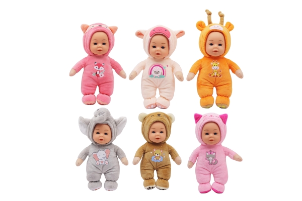 Happy Friend Tilde Doll 18Cm With Plush Outfit 6 Asst.