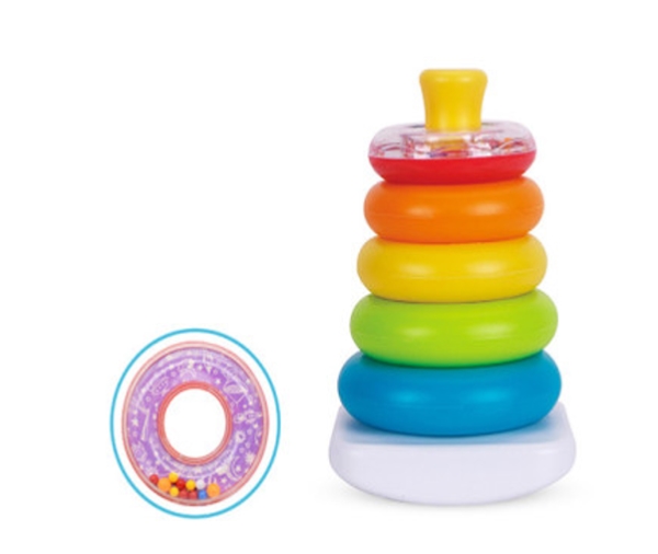 HAPPY BABY Rock A Stack Tower | Leksaker - För dom minsta | GameStuff