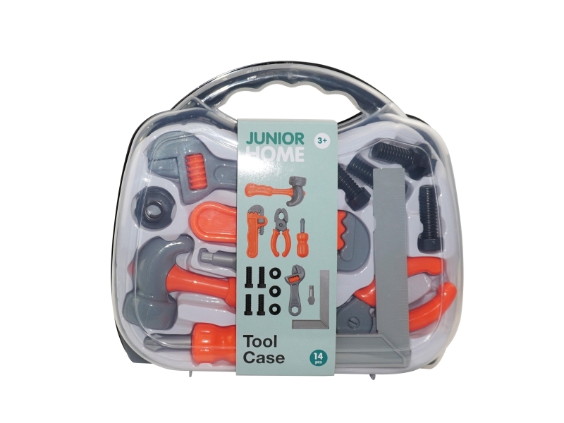 JUNIOR HOME Tool Case 14 pcs | Leksaker - Rollek | GameStuff