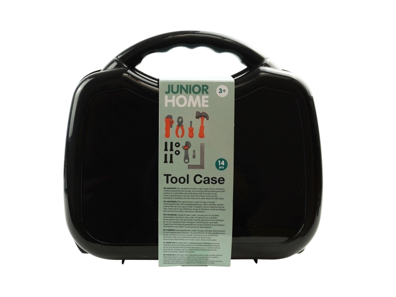 JUNIOR HOME Tool Case 14 pcs | Leksaker - Rollek | GameStuff
