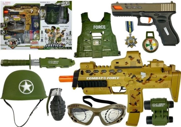 Lean Sport Militär MP7 Glock 17 hagelgevär | Leksaker - Rollek - Blaster och leksaksvapen | GameStuff