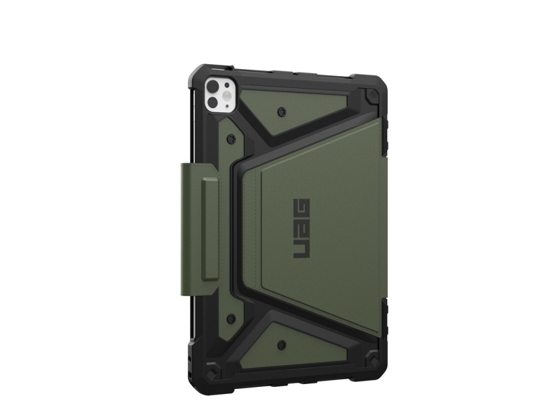 UAG - Flipomslag til tablet - grov - polyuretan (PU) - olivengrøn - for Apple 11-inch iPad Pro (M4)
