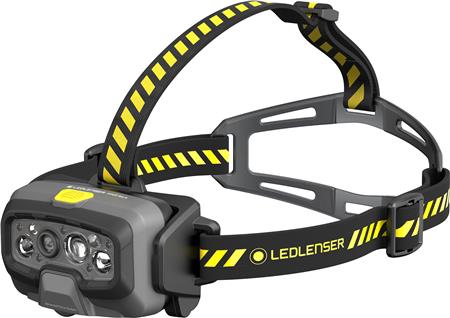 Ledlenser Wiederaufladbare Stirnlampe Mit Automatischer Helligkeitsregelung, Weißes Und Rotes Frontlicht, Helligkeit Bis Zu 1600 Lumen, Ip68