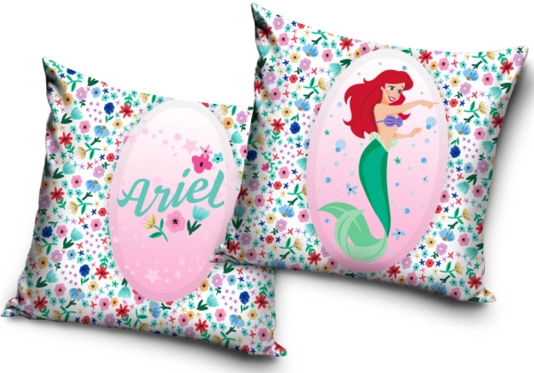 Disney Prinsesser Ariel Pudebetræk 40 X 40 Cm