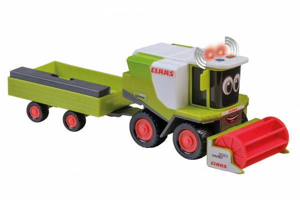 Malik Combine Claas Su Trailer Glückliche Menschen
