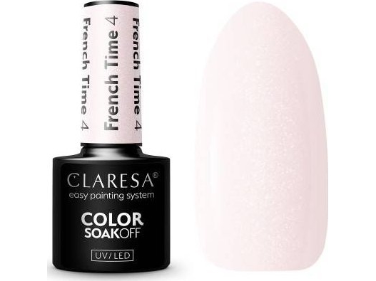 French Time Uv Nail Polish 5Ml Claresa - Pack Of 4