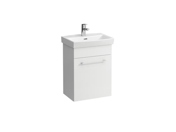 Laufen Pro N Møbelpakke - Pro N Møbelpakke 50 Cm, 1 Venstrehængslet Låge. Mat Hvid