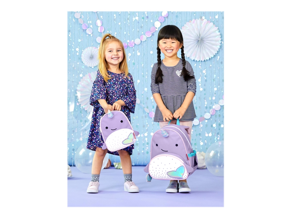 Skip Hop Zoo Little Kid - Skoletaske - Narhval
