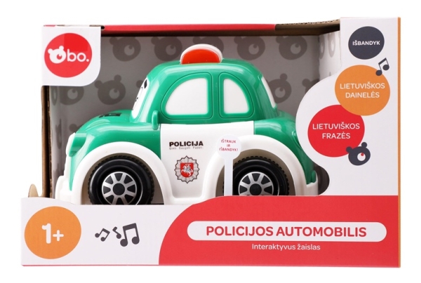bo. Interaktyvus policijos automobilis, LT
