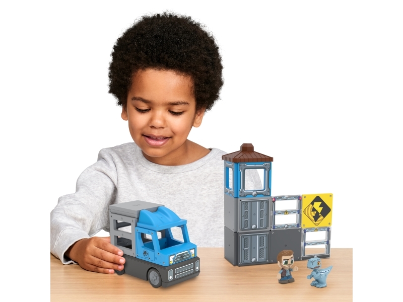 Tile Town Jurassic World Dino Redning, Magnetisk byggesæt 22 dele