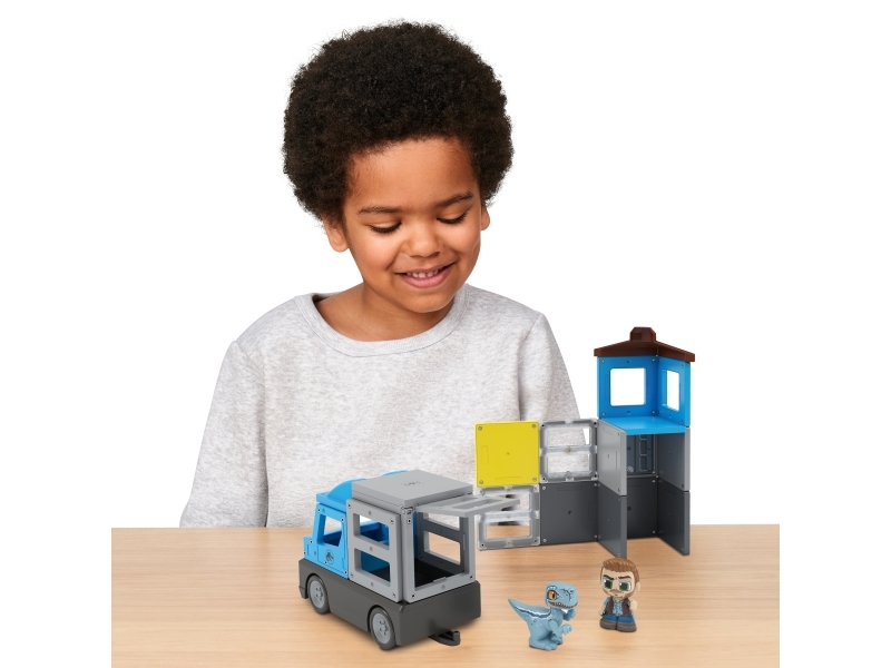 Tile Town Jurassic World Dino Redning, Magnetisk byggesæt 22 dele