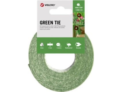 VELCRO 5m itsesulkeutuva nauha 12mm vihreä VEL-PS20026 ( VEL-PS20026 )