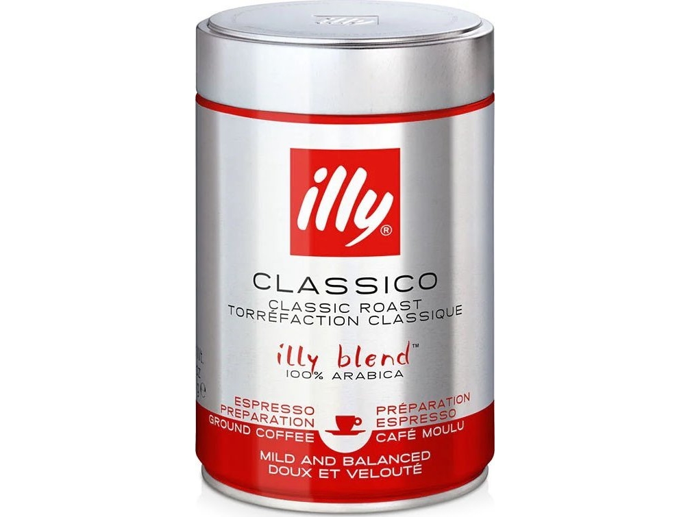 Illy Espresso, 250 g, Middels brent, Espresso, 24 måned(er), 1 stykker, 91,2 mm