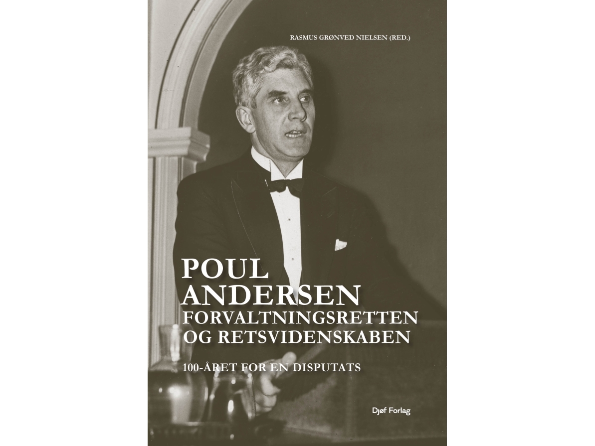 Poul Andersen, Forvaltningsretten Og Retsvidenskaben | Rasmus Grønved Nielsen