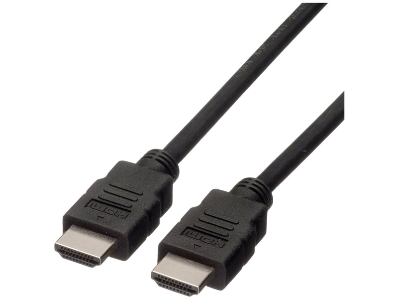 Roline 11.44.5732, 2 M, Hdmi Typ A (Standard), Hdmi Typ A (Standard), 3D, Audio Return Channel (Arc), Schwarz