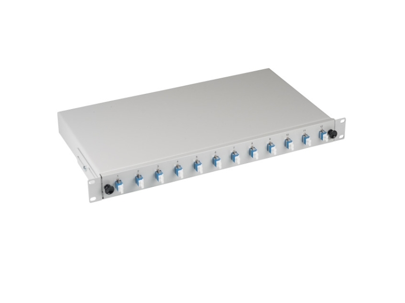 Efb Elektronik B71921l12, Lc, Blå, Grå, Single Mode, Metal, Os2, 483 Mm