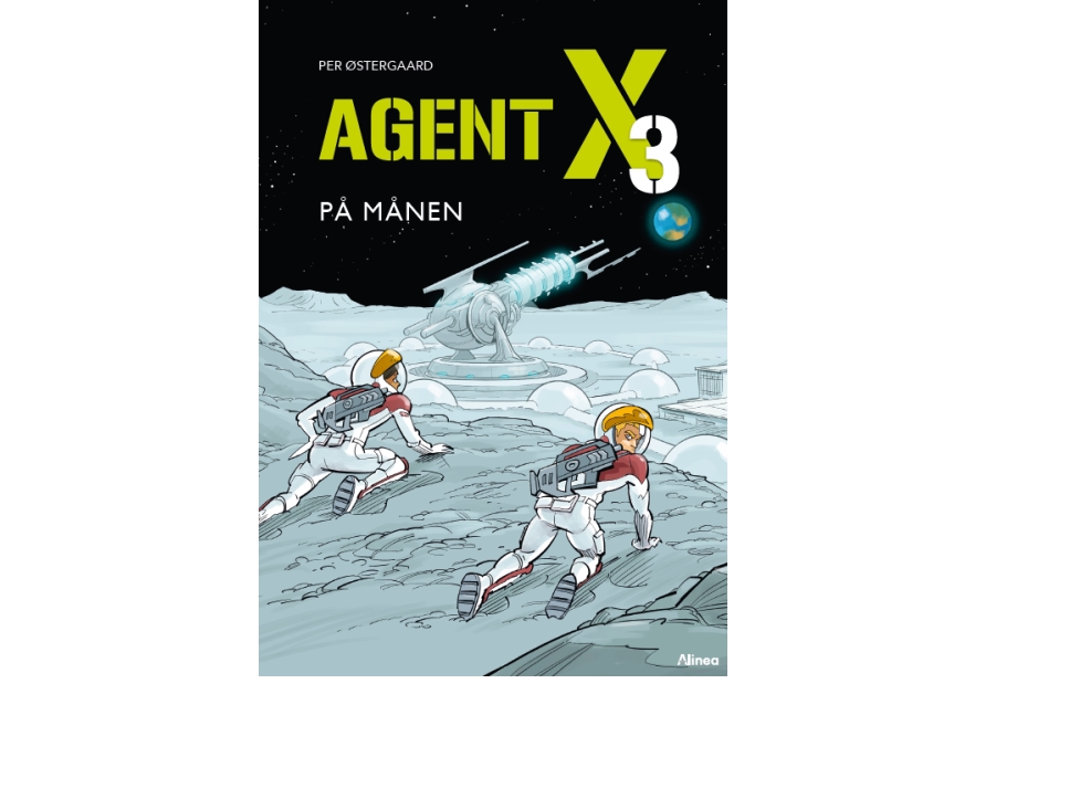 Agent X3 - Auf Dem Mond, Blue Book Club | Per Østergaard | Sprache: Dänish