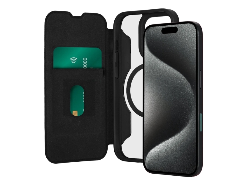 Puro Book Mag, Folie, Apple, Iphone 16 Pro Max, 17,5 Cm (6.9"), Sort, Transparent