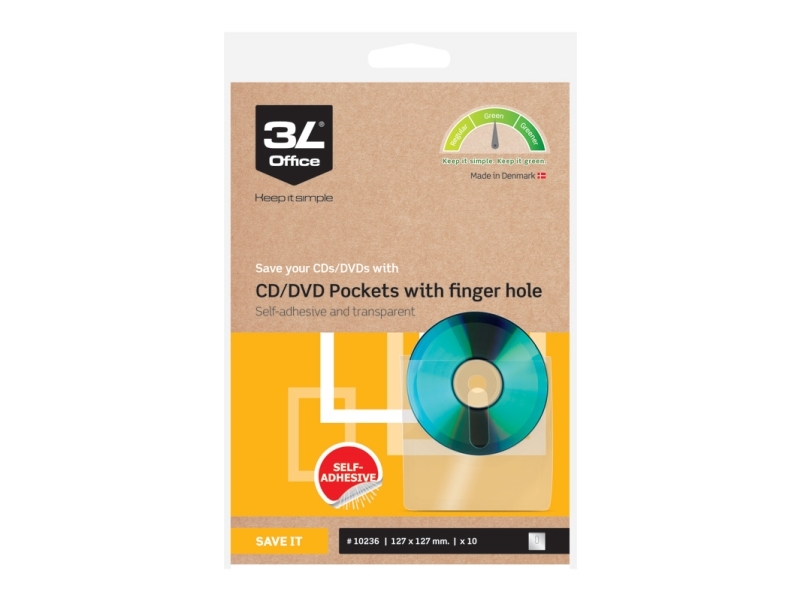 Cd-Tasche Mit Kausche, 10Stück228x6x144mm 0,07Kg (10Stück) - (10 Stück Pro Packung)