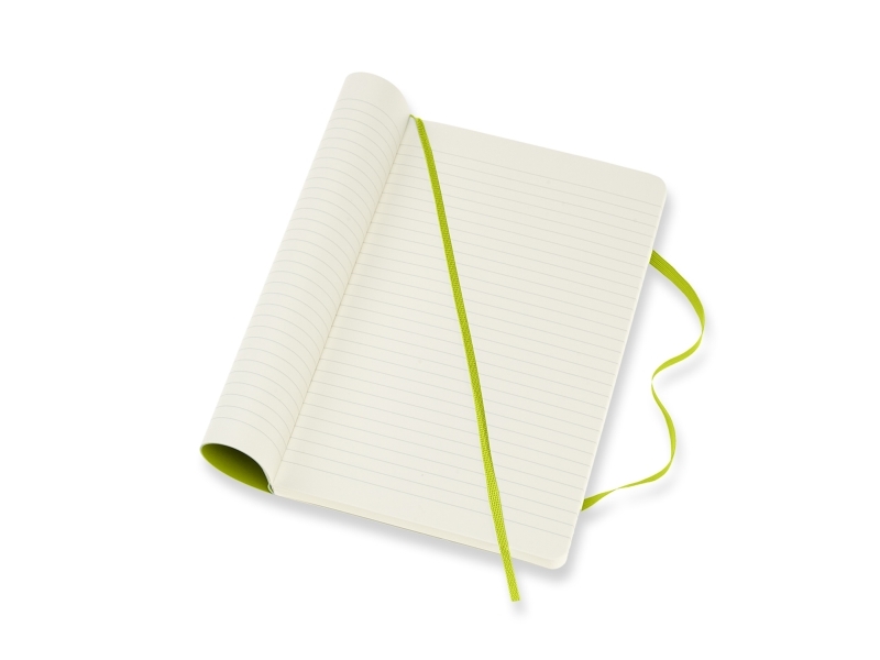 Classic Soft Linjeret Large Lemon Green