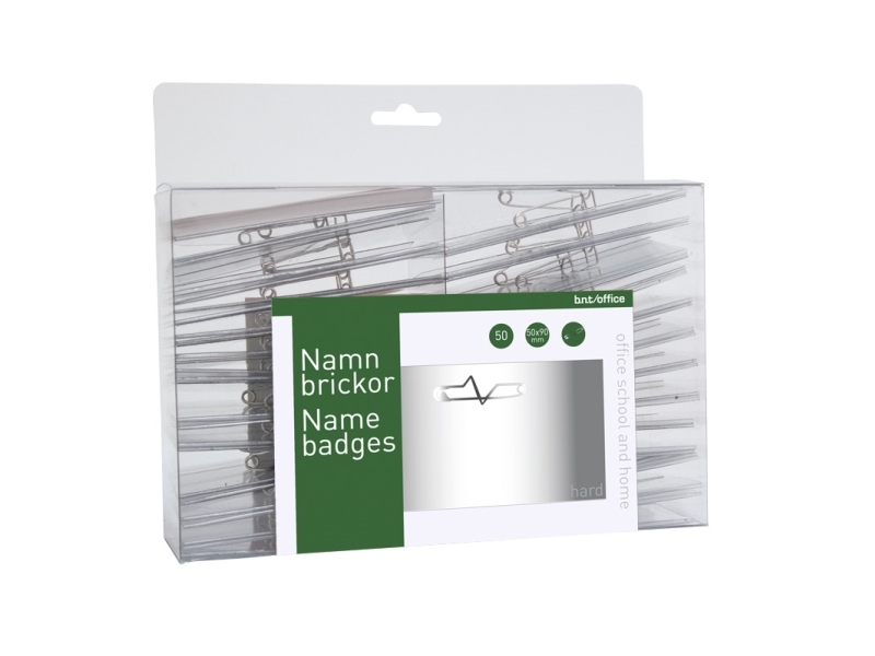 Namnskylt nål 50x90 mm 50-pack | Papper & Emballage - Skyltning - Skyltning | GameStuff