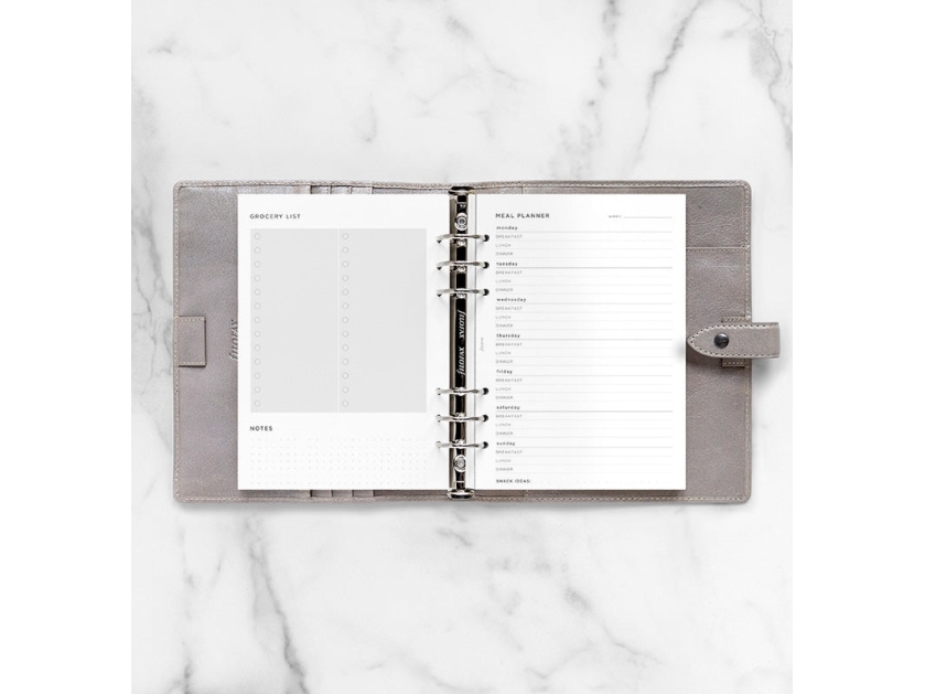 Filofax Måltidsplanlægger A5 Refill