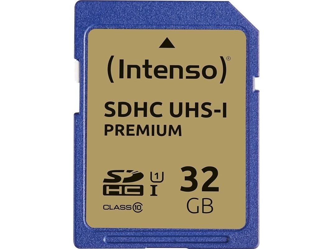 Intenso Premium - Flashhukommelseskort - 32 Gb - Uhs Class 1 / Class10 - Sdhc Uhs-I