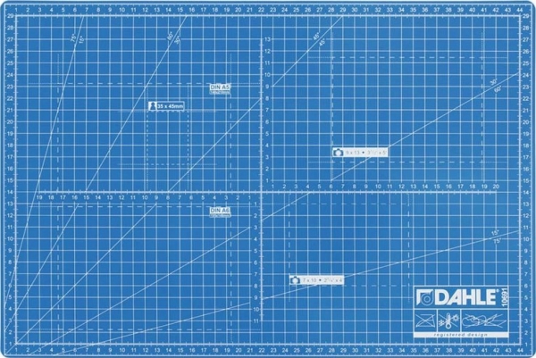 Dahle 10691-20938, Blå, A3, mm, 300 mm, 450 mm, 1 styck | Skrivredskap - Skrivtillbehör - Övriga | GameStuff