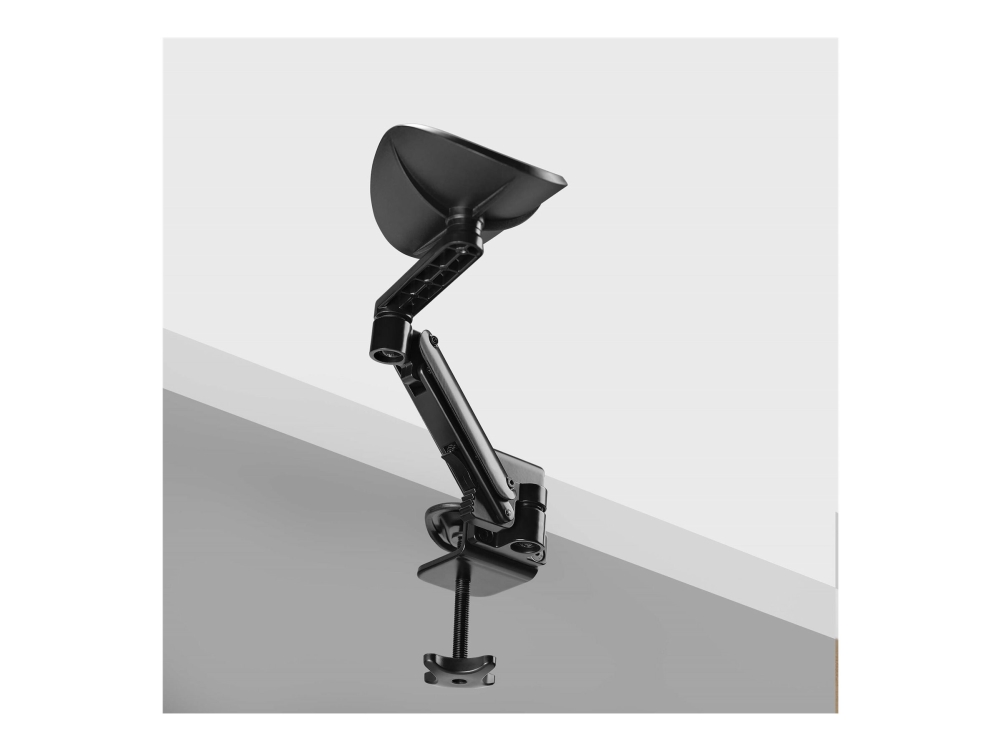 Startech Adjustable Arm Rest For Desk, Clamp-On Install/No Drilling - Monteringssæt (armstøtte) - plastik, aluminium, stål - sort - skrivebordsmonterbar