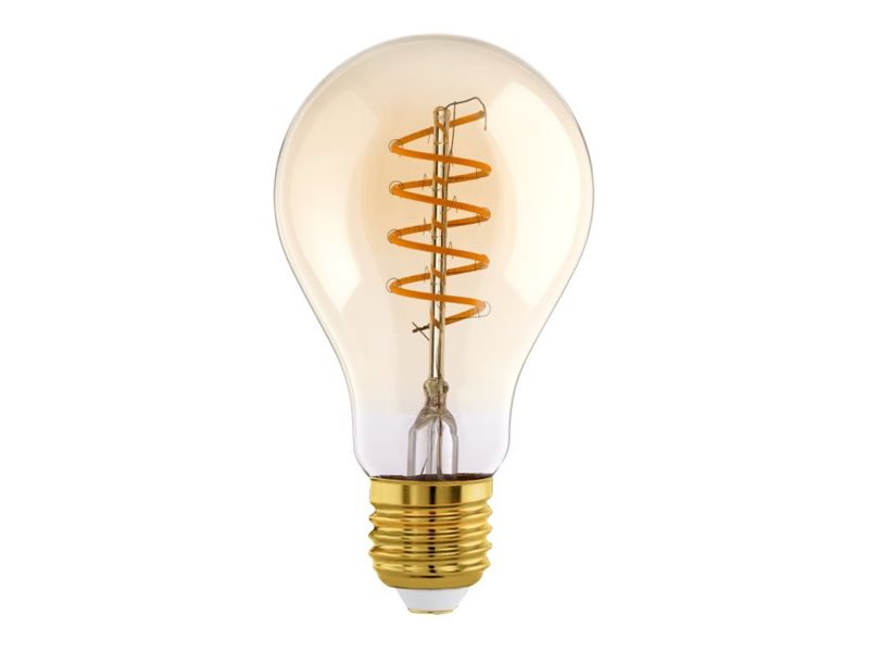 Eglo E27 A75 Spiral 4W 245Lm 2200K Dimmer Amber Paket 8