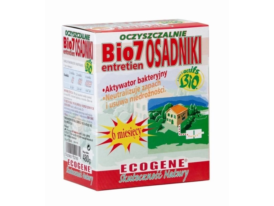 Sotralentz BIO 7 spildevands-/septikrens 480 g - BIO7-22987