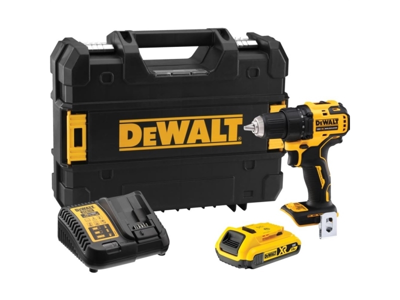 Dewalt 18V borr-/skruvdragare DCD708D1T 1x2.0Ah 65Nm TSTAK