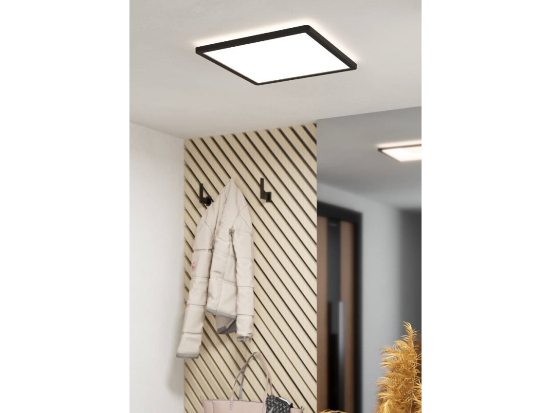 Eglo Minerario Loft 390x390 21w 3000lm Uv Ip54 Sort
